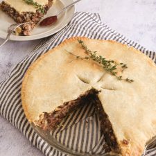Tourtière végétalienne : la meilleure