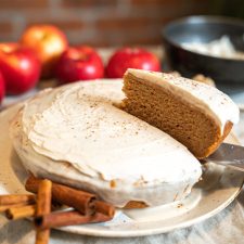 Gâteau moelleux au gingembre, végane et sans gluten