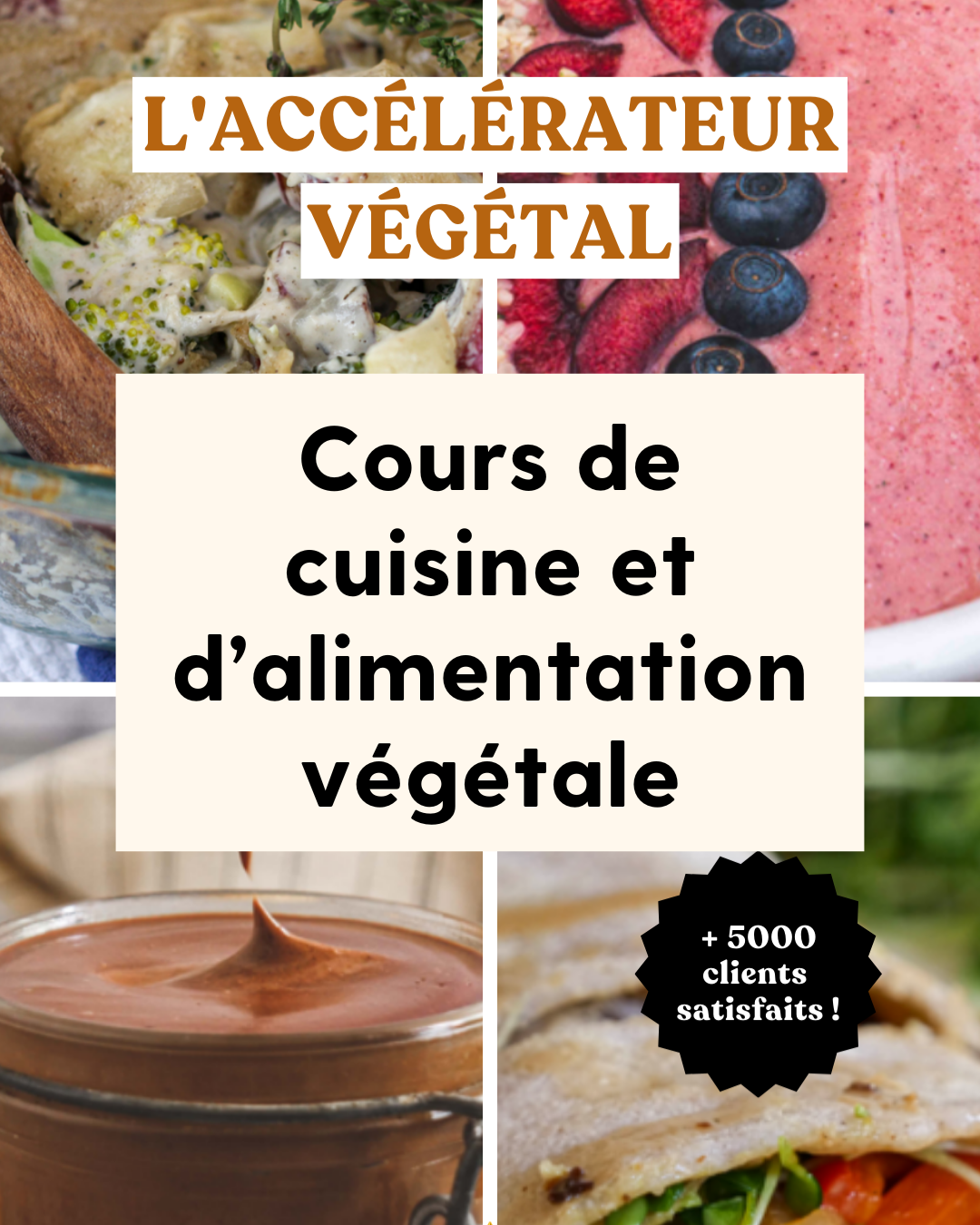 Cours de cuisine et d’alimentation végane