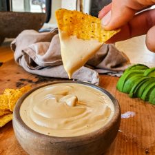 Trempette à nachos végane en 5 minutes